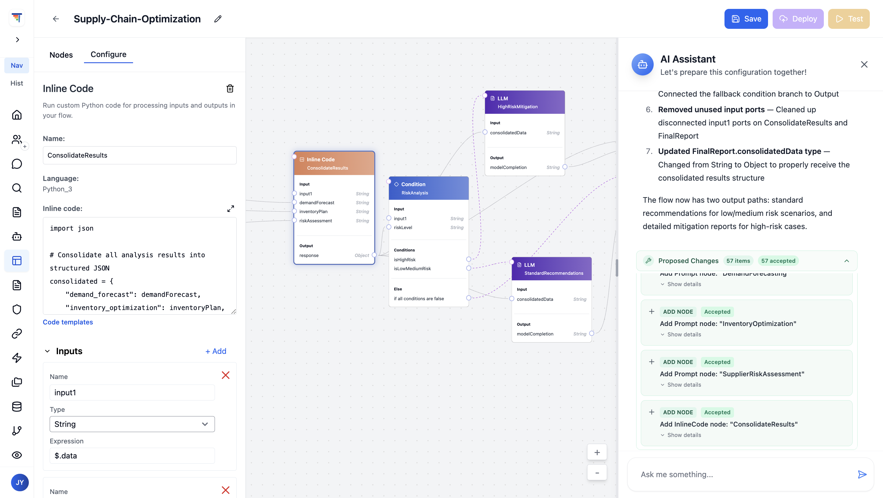 Multi-modal Workflows